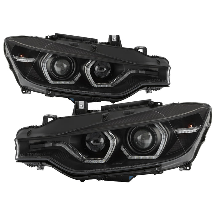 Spyder Auto 5086754 Projector Headlights; Black; - Truck Part Superstore