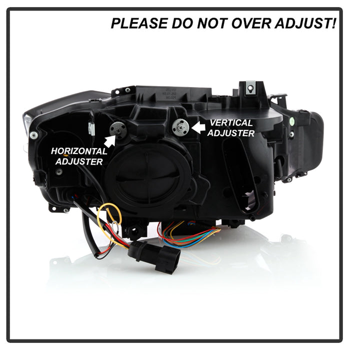 Spyder Auto 5086754 Projector Headlights; Black; - Truck Part Superstore