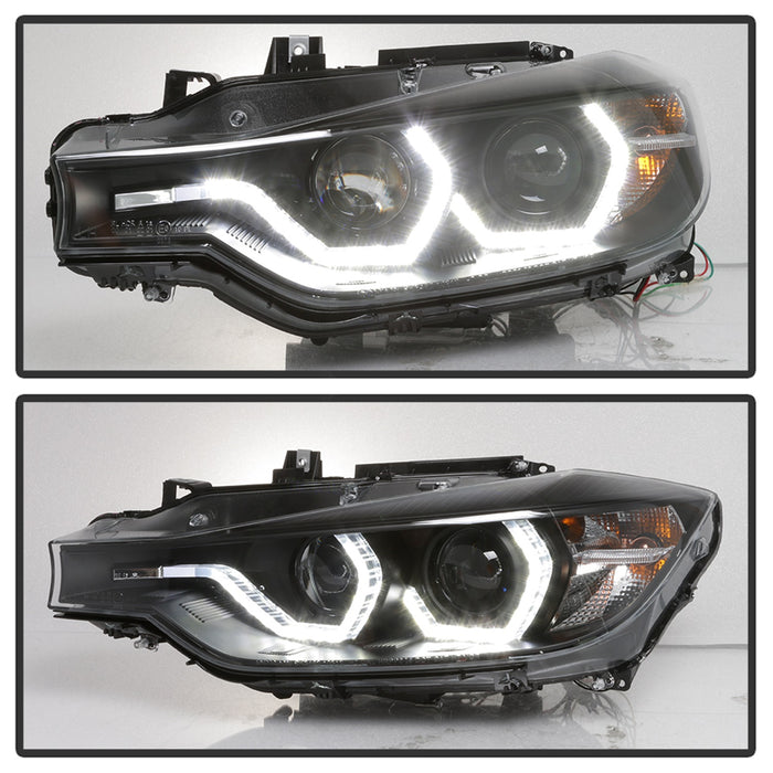 Spyder Auto 5086754 Projector Headlights; Black; - Truck Part Superstore