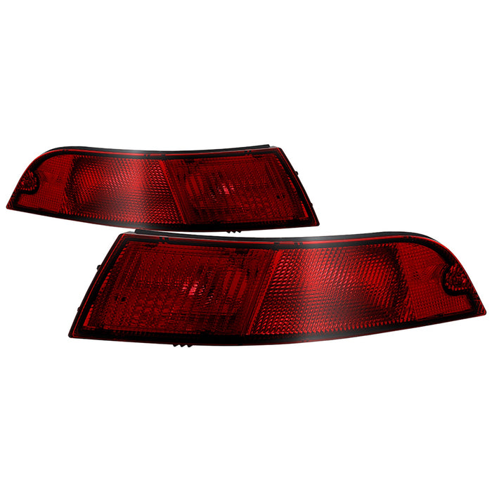 Spyder Auto 5086761 Tail Lights; OEM; Red Smoke; - Truck Part Superstore