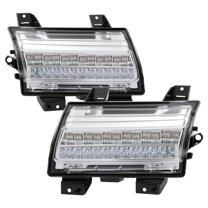 Spyder Auto 5086792 Full LED Front Bumper Lights - Truck Part Superstore