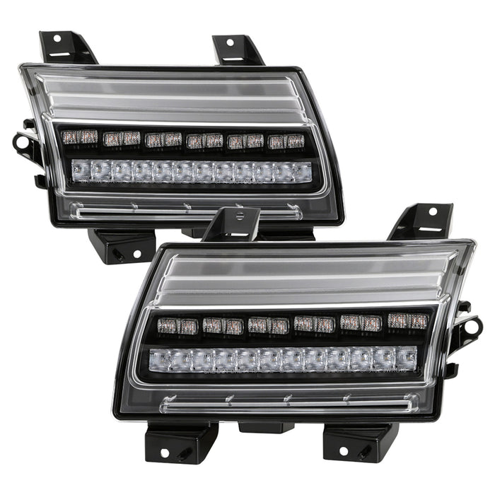 Spyder Auto 5086808 Full LED Front Bumper Lights - Truck Part Superstore