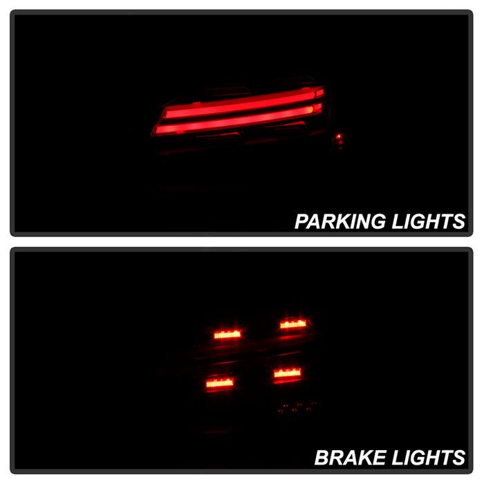 Spyder Auto 5086839 LED Tail Lights; Black; w/Sequential Signal; - Truck Part Superstore