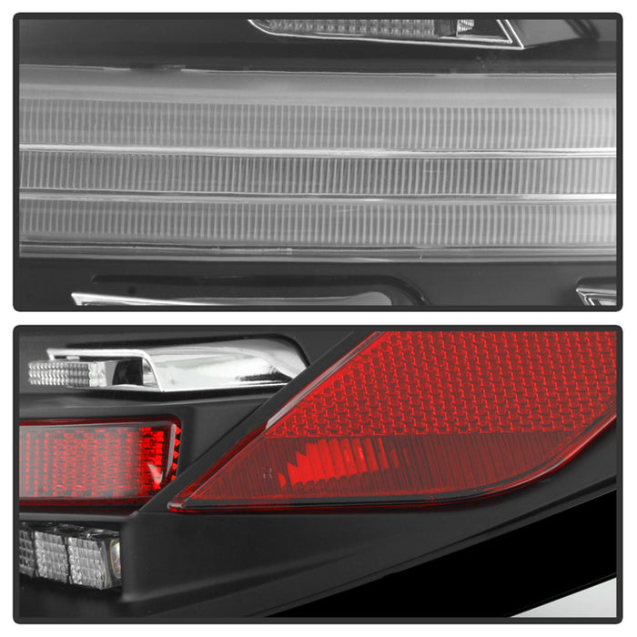 Spyder Auto 5086839 LED Tail Lights; Black; w/Sequential Signal; - Truck Part Superstore