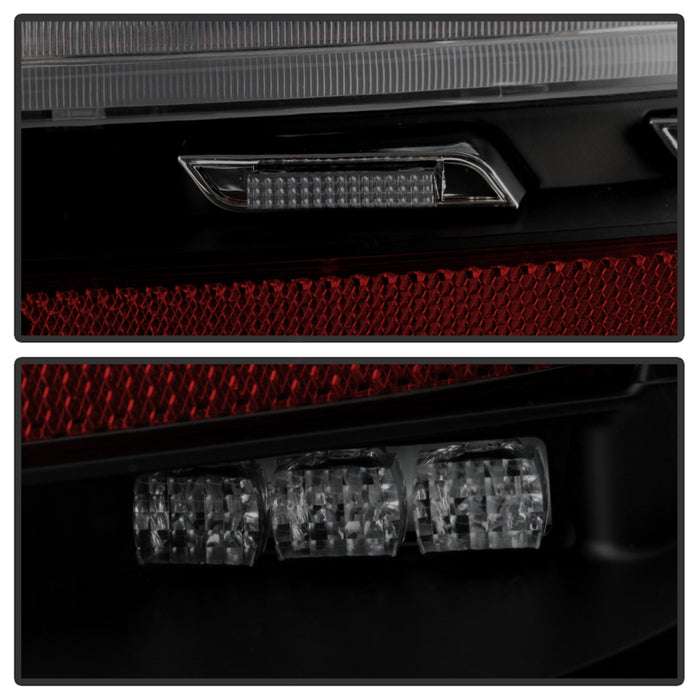 Spyder Auto 5086846 LED Tail Lights; Smoke; w/Sequential Signal; - Truck Part Superstore
