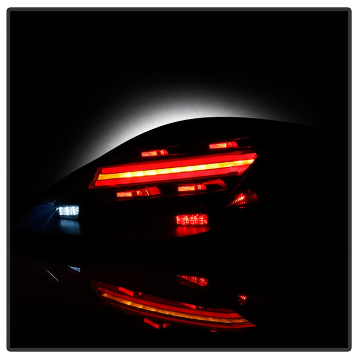 Spyder Auto 5086846 LED Tail Lights; Smoke; w/Sequential Signal; - Truck Part Superstore