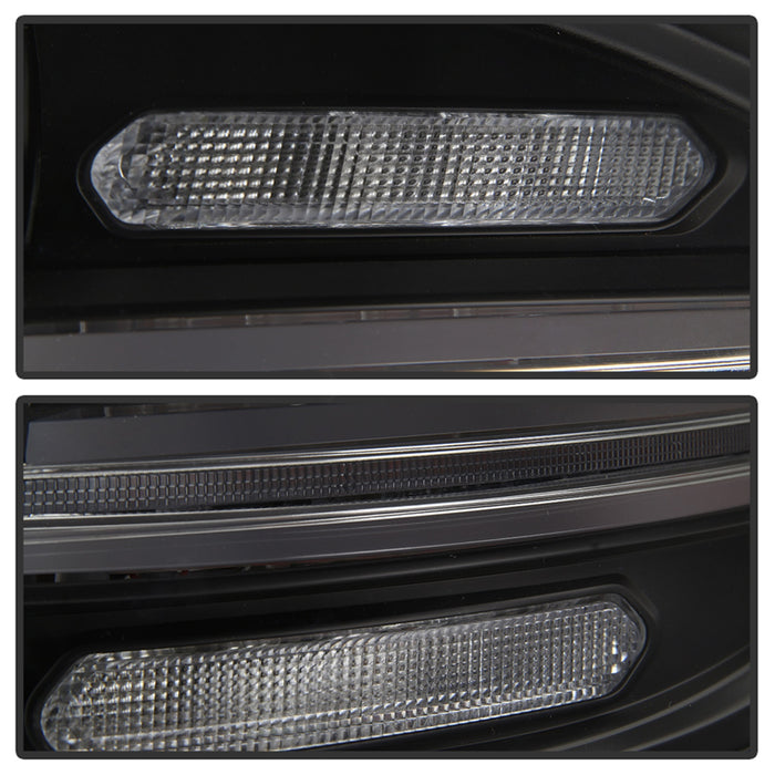 Spyder Auto 5086853 LED Tail Lights; Black; w/Sequential Signal; - Truck Part Superstore