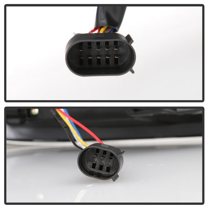 Spyder Auto 5086853 LED Tail Lights; Black; w/Sequential Signal; - Truck Part Superstore