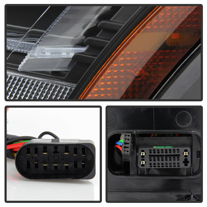 Spyder Auto 5086891 Projector Headlights; w/Sequential Signal; AFS Model Only; - Truck Part Superstore