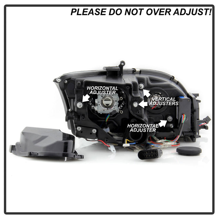 Spyder Auto 5086891 Projector Headlights; w/Sequential Signal; AFS Model Only; - Truck Part Superstore