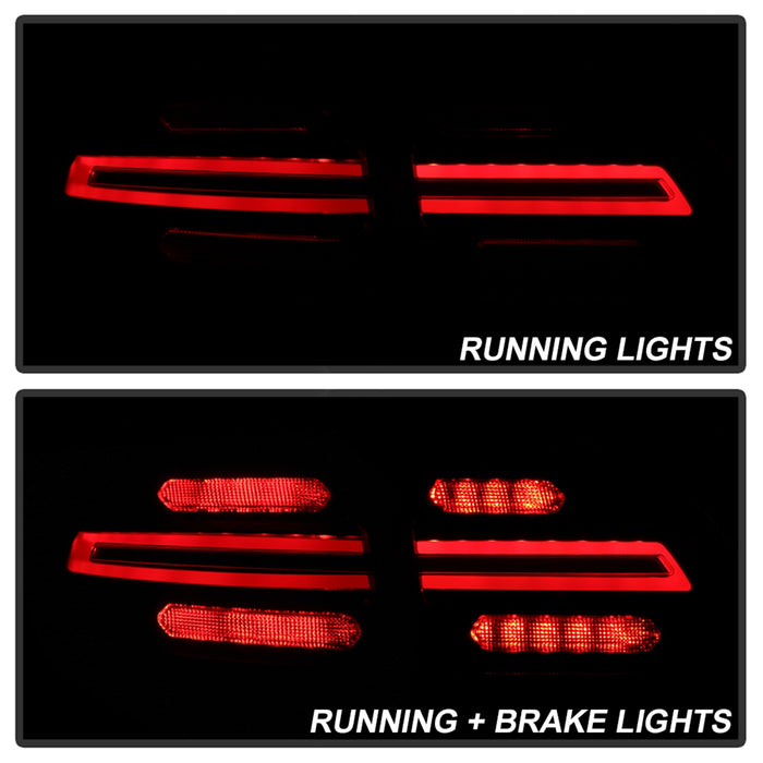 Spyder Auto 5086907 LED Tail Lights; Red Smoke; Sequential Signal; - Truck Part Superstore