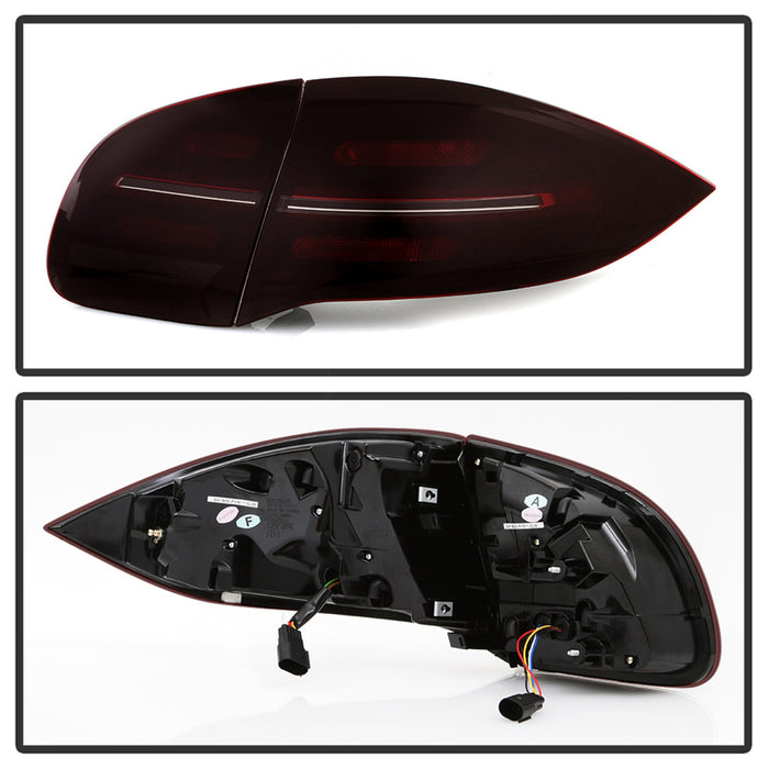 Spyder Auto 5086907 LED Tail Lights; Red Smoke; Sequential Signal; - Truck Part Superstore