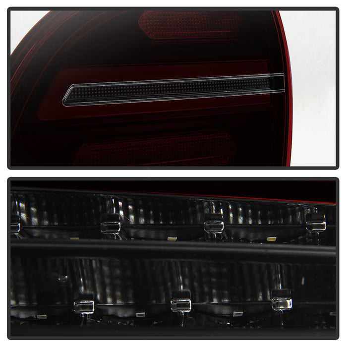 Spyder Auto 5086907 LED Tail Lights; Red Smoke; Sequential Signal; - Truck Part Superstore