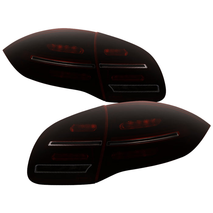 Spyder Auto 5086907 LED Tail Lights; Red Smoke; Sequential Signal; - Truck Part Superstore