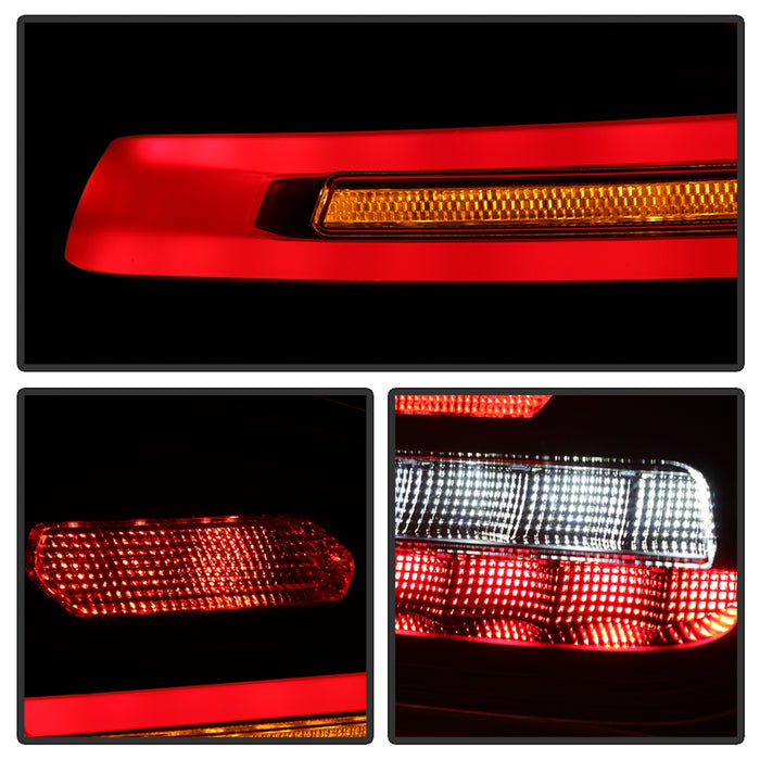 Spyder Auto 5086907 LED Tail Lights; Red Smoke; Sequential Signal; - Truck Part Superstore