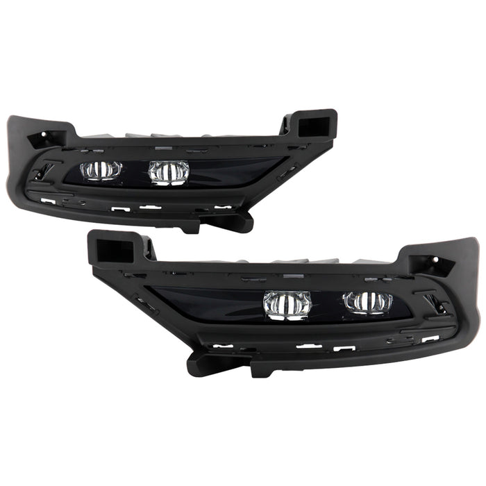 Spyder Auto 5086952 OEM Fog Lights; LED; w/Universal Switch; Clear; - Truck Part Superstore