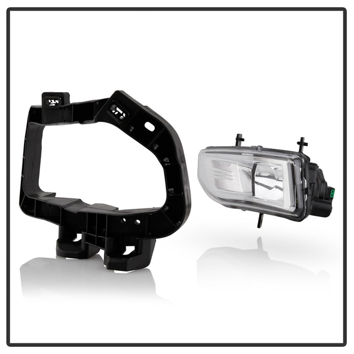 Spyder Auto 5087072 OEM Fog Lights; w/OEM Fit Switch; Clear; - Truck Part Superstore