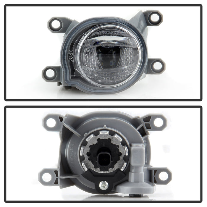 Spyder Auto 5087119 OEM Fog Lights; LED; w/OEM Fit Switch; Clear; - Truck Part Superstore