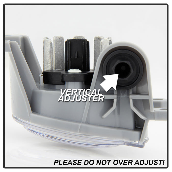 Spyder Auto 5087119 OEM Fog Lights; LED; w/OEM Fit Switch; Clear; - Truck Part Superstore