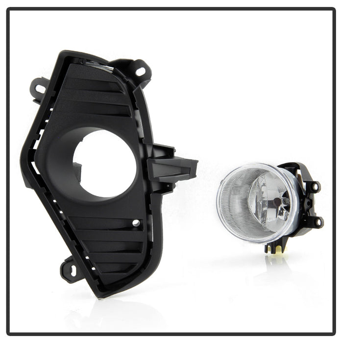Spyder Auto 5087126 OEM Fog Lights; w/OEM Fit Switch; Clear; - Truck Part Superstore
