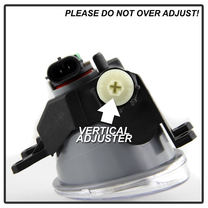 Spyder Auto 5087126 OEM Fog Lights; w/OEM Fit Switch; Clear; - Truck Part Superstore