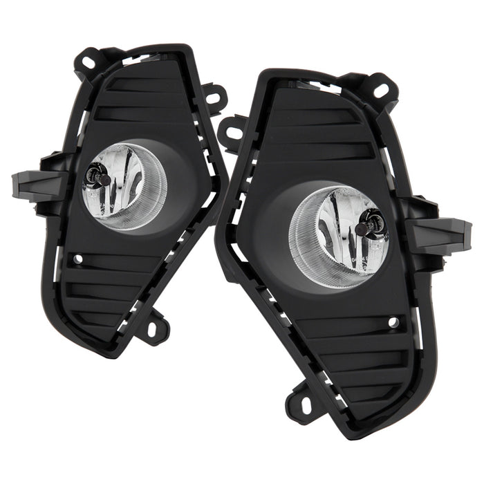 Spyder Auto 5087126 OEM Fog Lights; w/OEM Fit Switch; Clear; - Truck Part Superstore