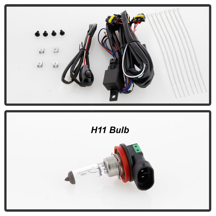 Spyder Auto 5087157 OEM Fog Lights; w/Universal Switch; Clear; - Truck Part Superstore