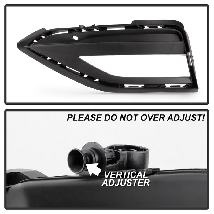 Spyder Auto 5087164 OEM Fog Lights; w/Universal Switch; Clear; - Truck Part Superstore