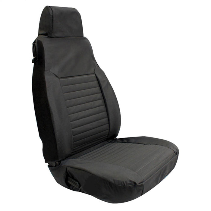 Rampage 5087635 Replacement Seat Cover; Diamond Black; Pair; - Truck Part Superstore
