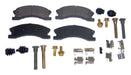 Crown Automotive Jeep Replacement 5093183MK Brake Pad Master Kit; Incl. Brake Pads/Springs/Caliper Pin Kit; - Truck Part Superstore