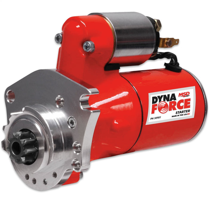 MSD 50981 APS Starter; High Torque; Chrysler 318-440; Red; - Truck Part Superstore