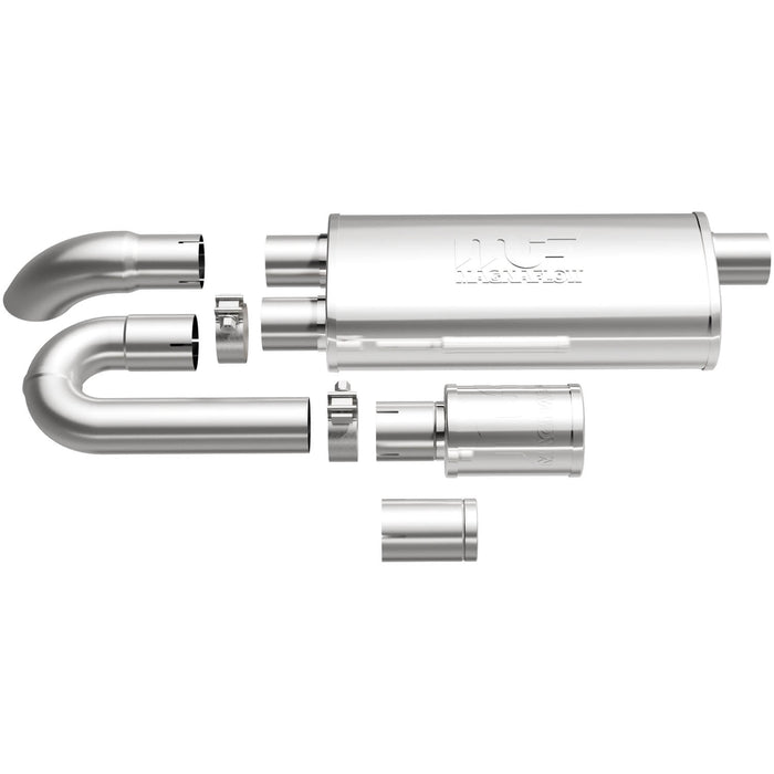 MagnaFlow Exhaust Products 14009 Universal xMOD Performance Muffler-3/3 - Truck Part Superstore