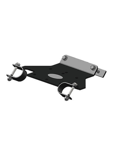 Mile Marker 51-1110 CANAM ATV Winch Mount Black Powdercoated Steel 03-05 Outlander Mile Marker - Truck Part Superstore