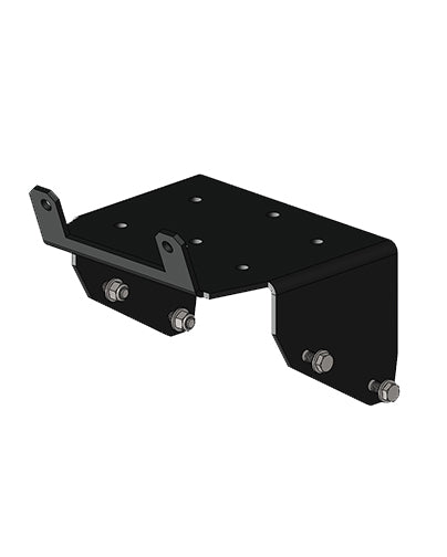 Mile Marker 51-1510 Suzuki Winch Mount Black Powdercoated Steel 08-17 400 King Quad Mile Marker - Truck Part Superstore