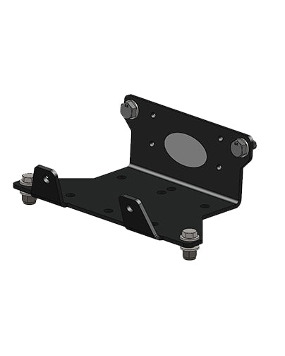 Mile Marker 51-1625 Yamaha Winch Mount Black Powdercoated Steel 07-15 Grizzly 4x4 Mile Marker - Truck Part Superstore