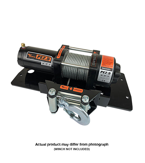 Mile Marker 51-1812 Kubota Winch Mount Black Powdercoated Steel 04-10 RTV 4X4 1 1/4 Inch Reciever Mile Marker - Truck Part Superstore