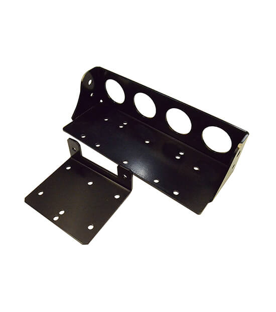 Mile Marker 51-1831 John Deere UTV Winch Mount Black Powdercoated Steel 93-14 Gator 6X4 Mile Marker - Truck Part Superstore
