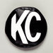 KC Hilites 5100 Cover; 6in. Rnd Black w/Wht KC Soft (pr) - Truck Part Superstore
