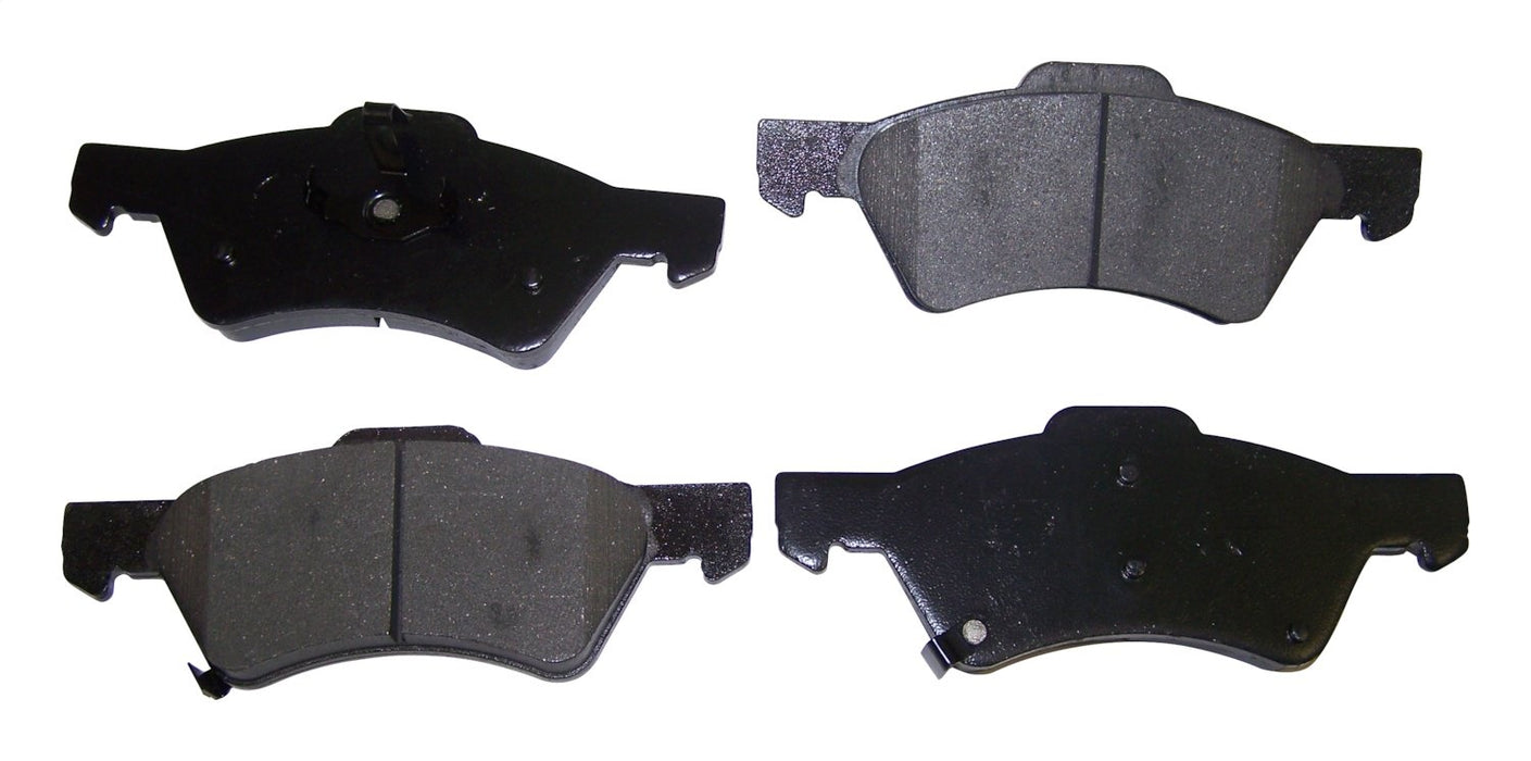 Crown Automotive Jeep Replacement 5101857AA Disc Brake Pad Set; w/4 Wheel Disc Brakes; w/o ABS; - Truck Part Superstore