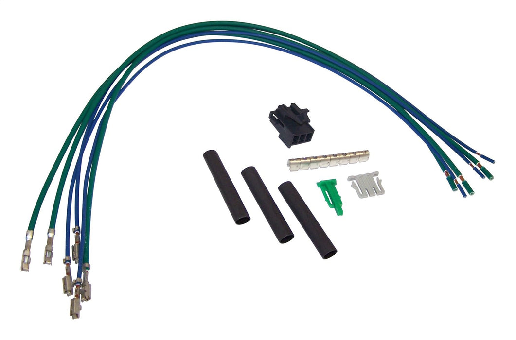 Crown Automotive Jeep Replacement 5102406AA Blower Motor Resistor Repair Harness - Truck Part Superstore