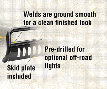 Smittybilt 51041 Grille Saver Grille Guard 11-15 Silverado/Sierra 2500/3500 Black Smittybilt - Truck Part Superstore