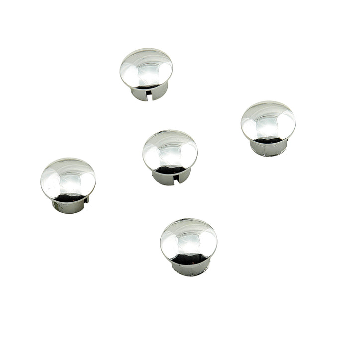 Mr Gasket 5104 Chrome Wheel Plugs; 5 pc.; - Truck Part Superstore
