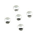 Mr Gasket 5104 Chrome Wheel Plugs; 5 pc.; - Truck Part Superstore