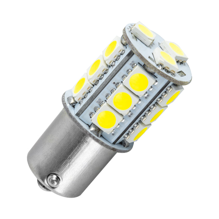 Oracle Lighting 5105-001 1156 18 LED 3-Chip SMD Bulb, Cool White, Single - Truck Part Superstore