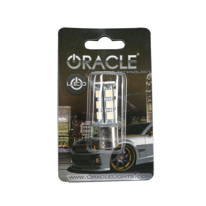 Oracle Lighting 5105-001 1156 18 LED 3-Chip SMD Bulb, Cool White, Single - Truck Part Superstore