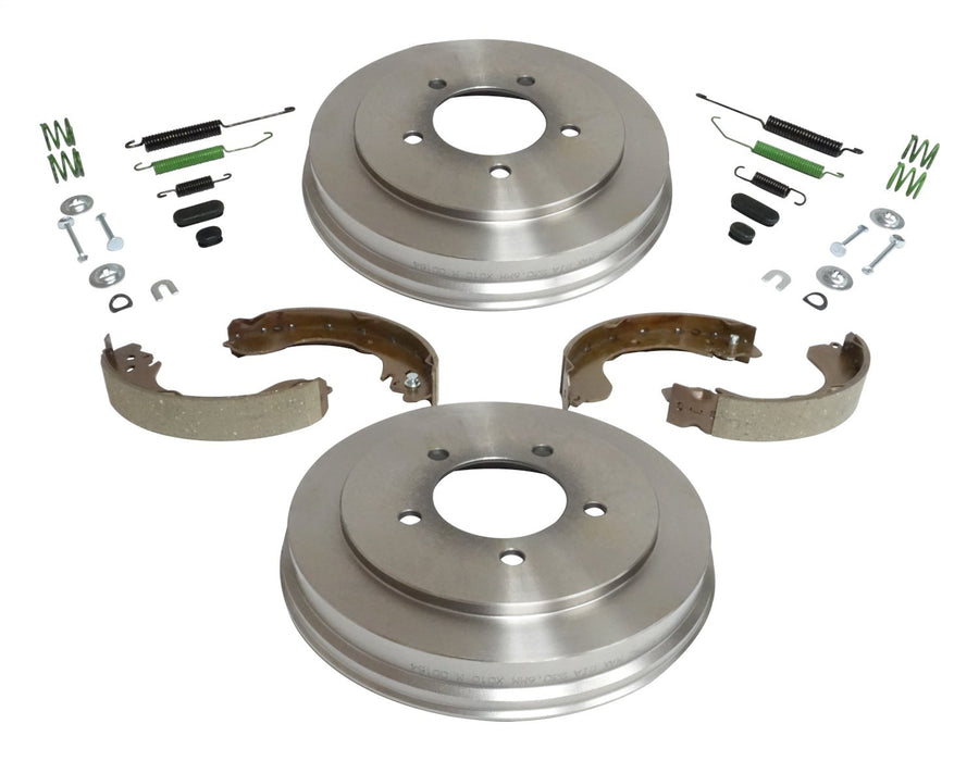 Crown Automotive Jeep Replacement 5105617K Drum Brake Service Kit; Rear; Incl. Drums/Shoe Set/Hardware; - Truck Part Superstore