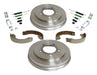 Crown Automotive Jeep Replacement 5105617K Drum Brake Service Kit; Rear; Incl. Drums/Shoe Set/Hardware; - Truck Part Superstore