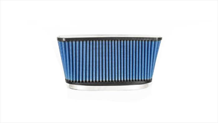 Volant 5106 Pro 5 Air Filter Blue 10.5 x 2.0/12 Inch H x .04 W/14 Inch H x 2.5 Inch W/ 6.0 Inch Oval Volant - Truck Part Superstore