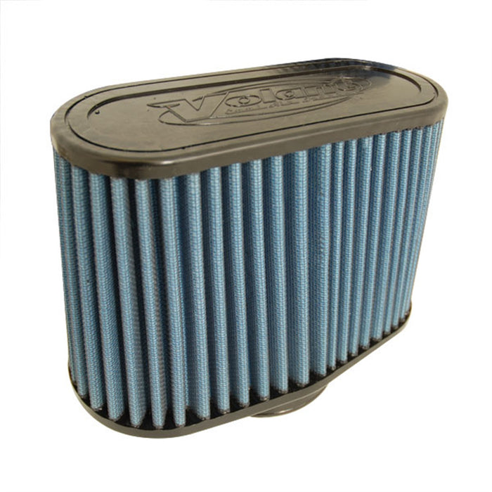 Volant 5106 Pro 5 Air Filter Blue 10.5 x 2.0/12 Inch H x .04 W/14 Inch H x 2.5 Inch W/ 6.0 Inch Oval Volant - Truck Part Superstore