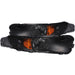 Anzo USA 511002 Euro Parking Lights; Clear Lens; Black Housing; Amber Reflector; Pair; - Truck Part Superstore